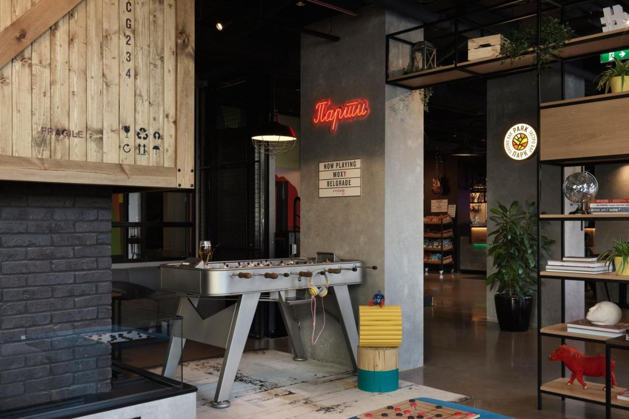 Moxy Belgrade Hotel Ngoại thất bức ảnh